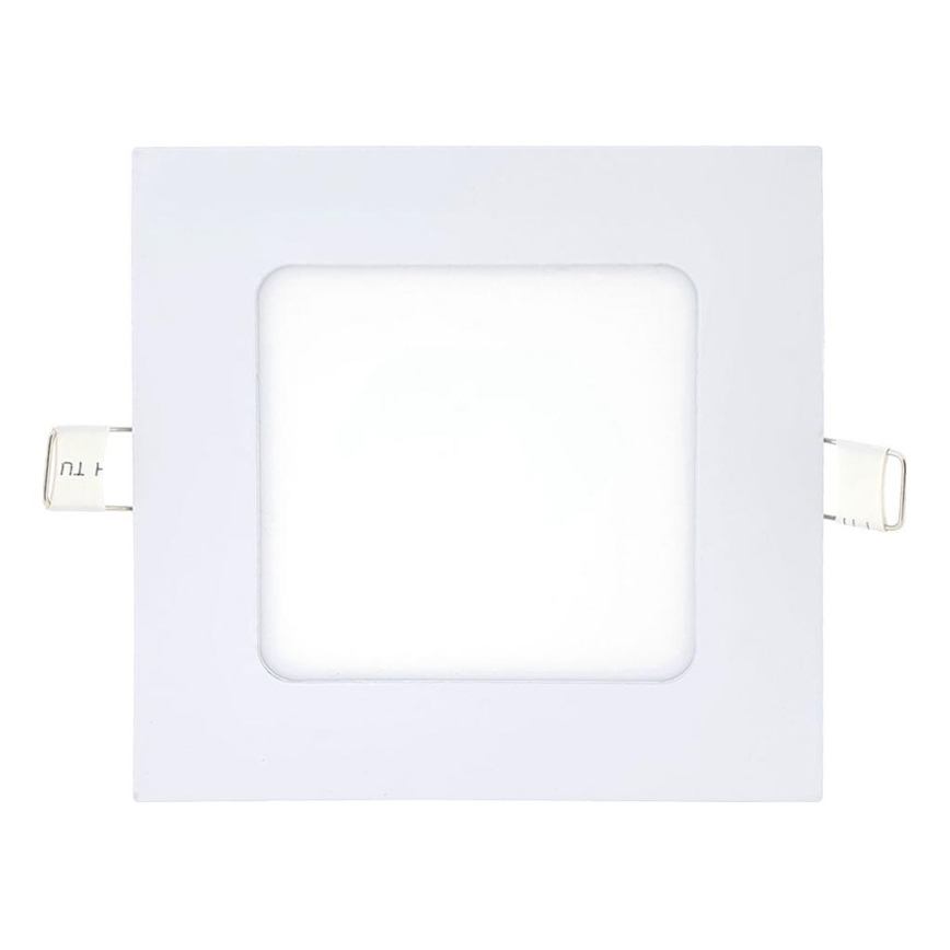 Lampada LED da incasso SQUARE LED/6W/230V 6500K 11,8x11,8 cm bianco
