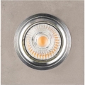 Lampada LED da incasso VITAR 1xGU10/5W/230V CRI 90 calcestruzzo – FSC certificato