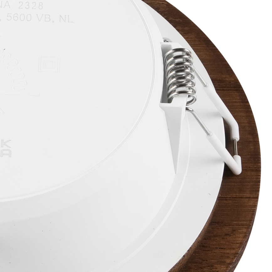 Lampada LED da incasso WOODY SPOT LED/12,5W/230V 3000K ciliegio ø 16 cm