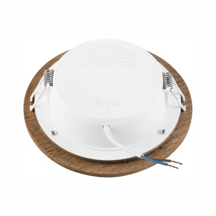 Lampada LED da incasso WOODY SPOT LED/12,5W/230V 3000K noce ø 16 cm