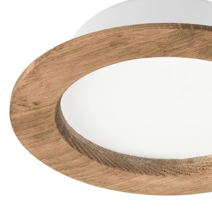 Lampada LED da incasso WOODY SPOT LED/12,5W/230V 3000K noce ø 16 cm