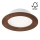 Lampada LED da incasso WOODY SPOT LED/12,5W/230V 4000K ciliegio ø 16 cm