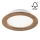 Lampada LED da incasso WOODY SPOT LED/16,5W/230V 4000K noce ø 18,5 cm