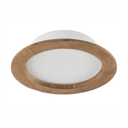 Lampada LED da incasso WOODY SPOT LED/16,5W/230V 4000K noce ø 18,5 cm