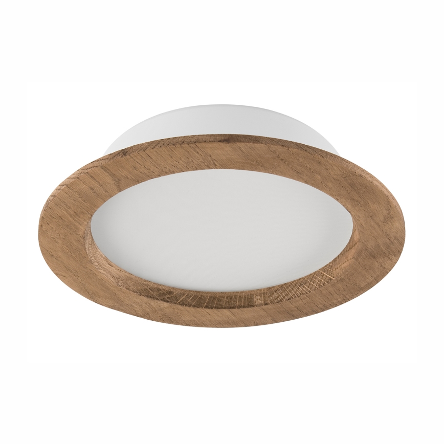 Lampada LED da incasso WOODY SPOT LED/16,5W/230V 4000K noce ø 18,5 cm
