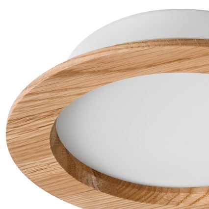 Lampada LED da incasso WOODY SPOT LED/16,5W/230V 4000K quercia ø 18,5 cm