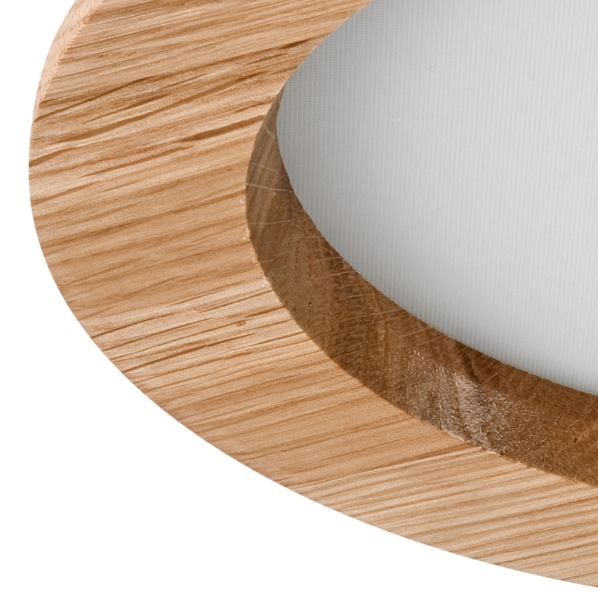 Lampada LED da incasso WOODY SPOT LED/16,5W/230V 4000K quercia ø 18,5 cm
