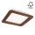 Lampada LED da incasso WOODY SPOT LED/17W/230V 3000K ciliegio 18,5x18,5 cm