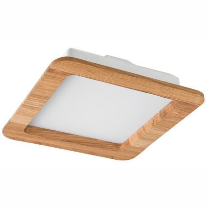 Lampada LED da incasso WOODY SPOT LED/17W/230V 3000K quercia 18,5x18,5 cm