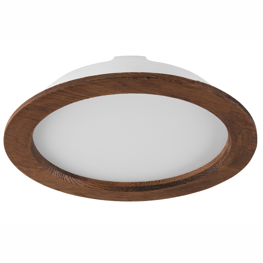 Lampada LED da incasso WOODY SPOT LED/23,5W/230V 4000K ciliegio ø 23,5 cm