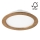 Lampada LED da incasso WOODY SPOT LED/23,5W/230V 4000K noce ø 23,5 cm