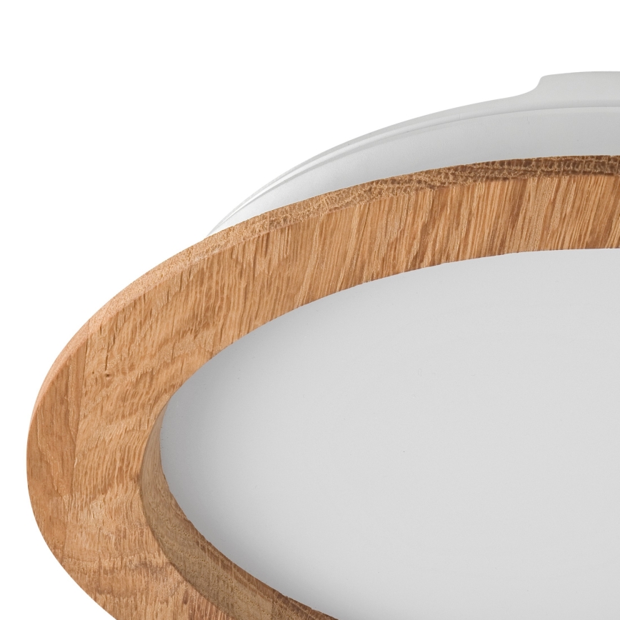 Lampada LED da incasso WOODY SPOT LED/23,5W/230V 4000K quercia ø 23,5 cm