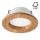 Lampada LED da incasso WOODY SPOT LED/5,5W/230V 4000K quercia ø 10 cm
