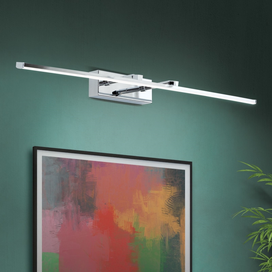 Lampada LED da quadro PUBLIO LED/15W/230V 75 cm cromo lucido