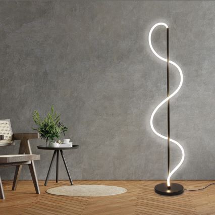 Lampada LED da terra EMMA LED/36W/230V nero