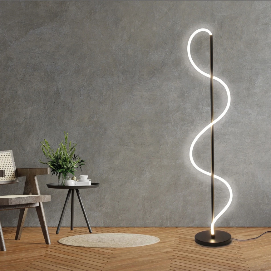 Lampada LED da terra EMMA LED/36W/230V nero