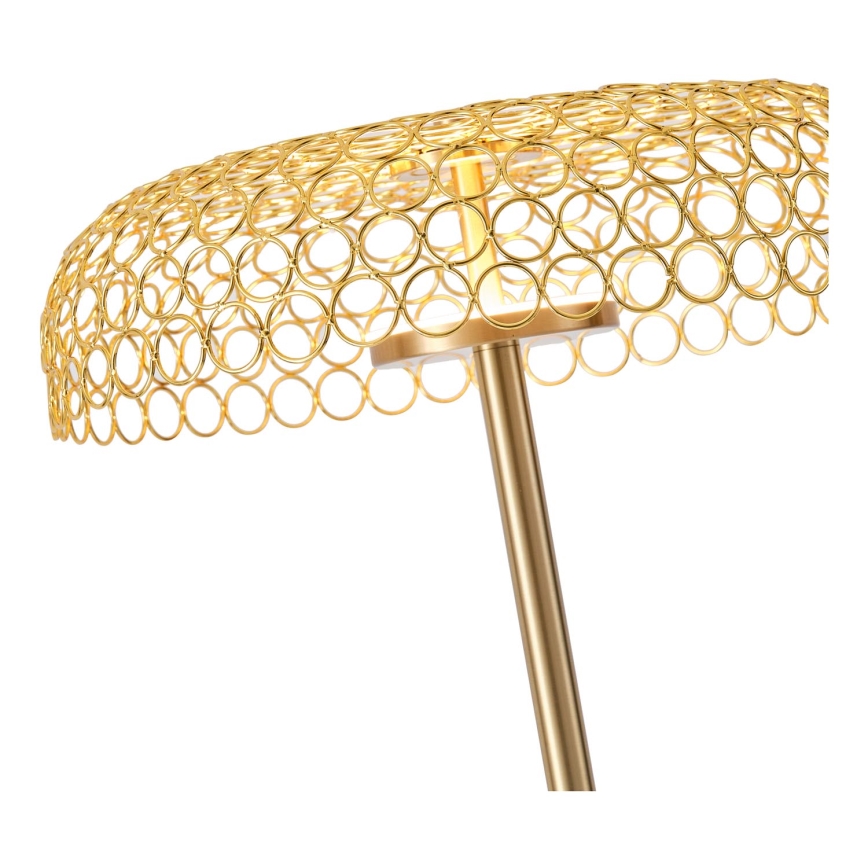 Lampada LED da terra LED/10W/230V 3000K oro