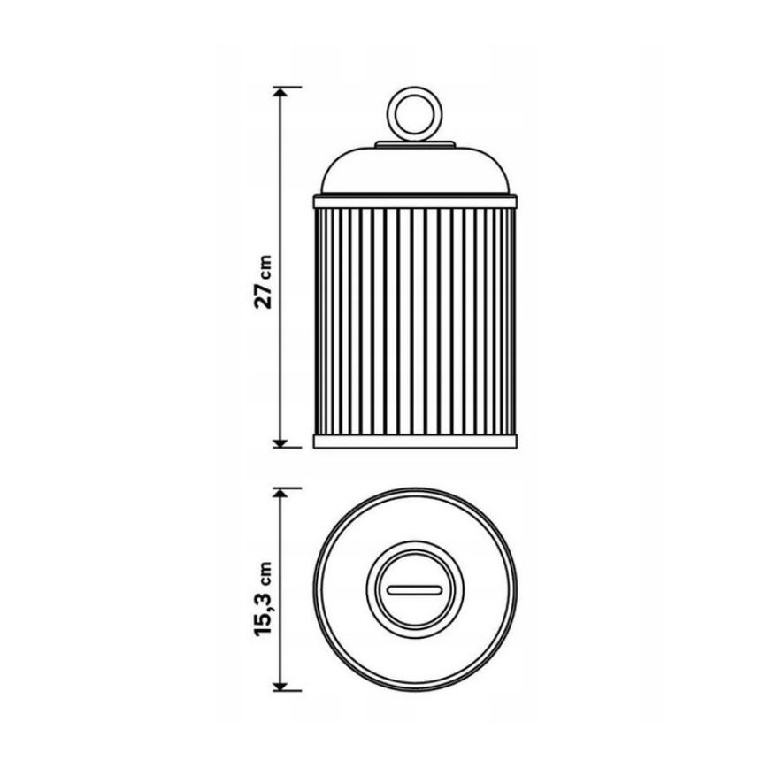 Lampada LED dimmerabile da esterno CANARI LED/2W/5V IP44