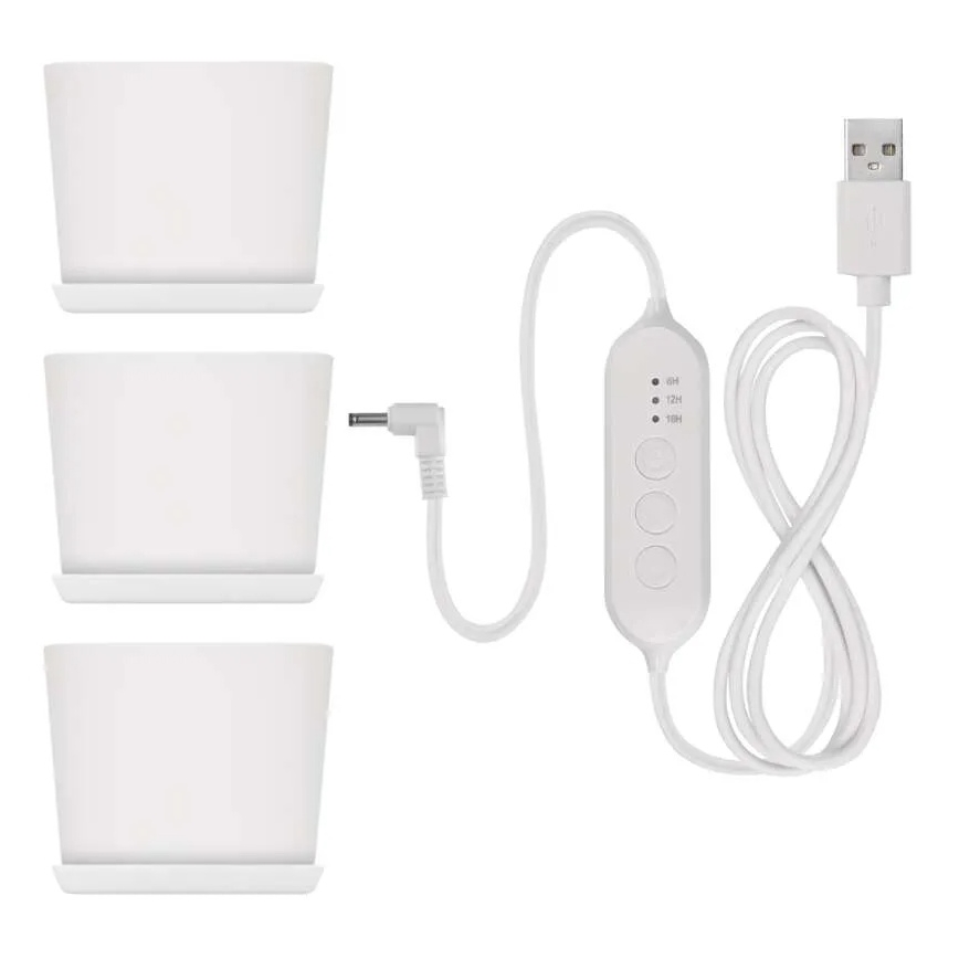 Lampada LED dimmerabile da interno per coltivazione di piante GROW LED/7W/5V