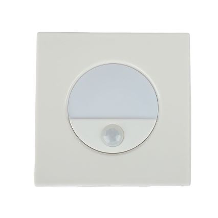 Lampada LED per scale con sensore di movimento LED/3W/230V 4000K bianco
