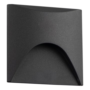 Lampada LED per scale EXIN LED/2,5W/230V 3000K IP65 antracite squadrata