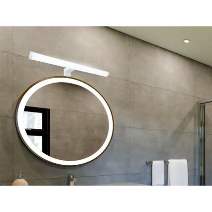 Lampada LED per specchio da bagno 10W/230V 45 cm IP44 bianca