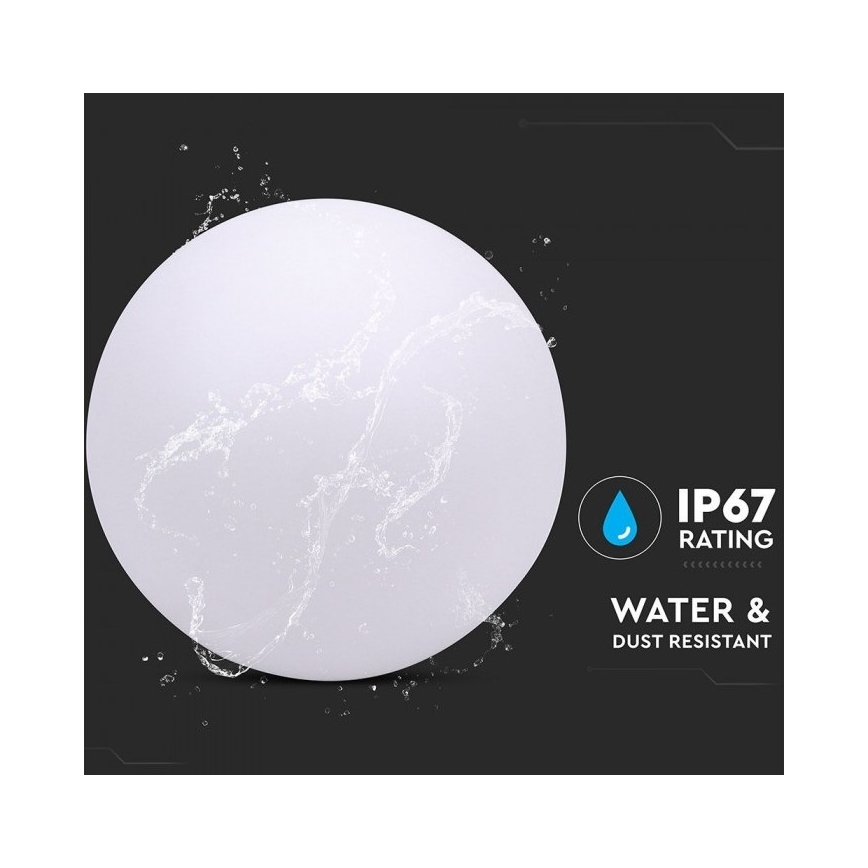 Lampada LED RGB da esterno dimmerabile LED/1W/230V 30cm IP67