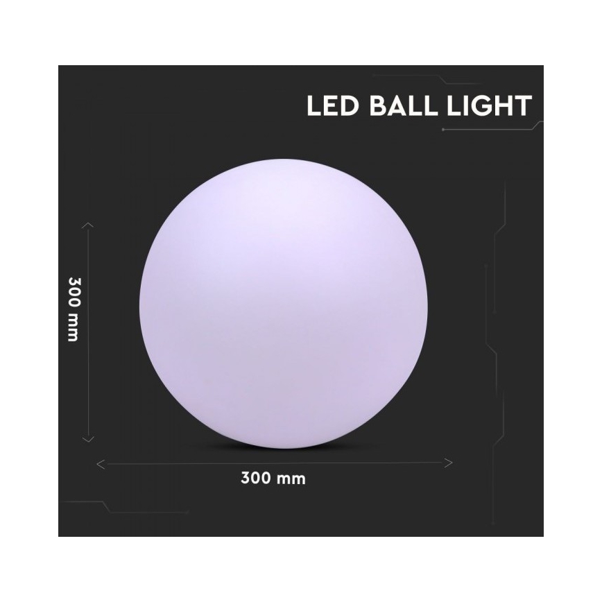 Lampada LED RGB da esterno dimmerabile LED/1W/230V 30cm IP67