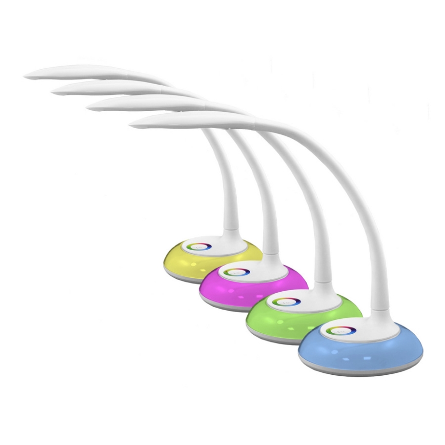 Lampada LED da tavolo COSMOS LED-RGB/6,5W/230V bianco