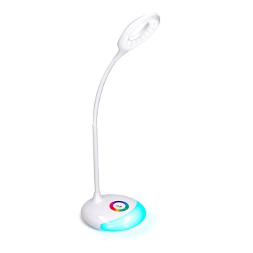 Lampada LED RGB da tavolo dimmerabile ricaricabile LED/5W/5V 1800 mAh