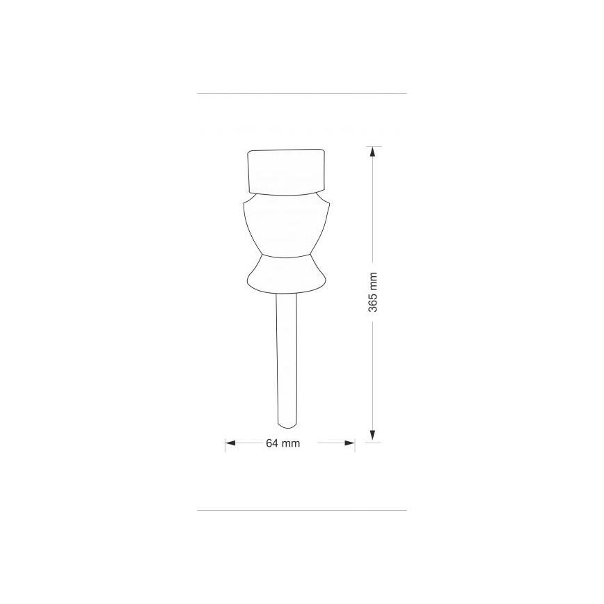 Lampada LED solare CRYSTAL 2xLED-RGB/0,02W/1xAAA cromo opaco
