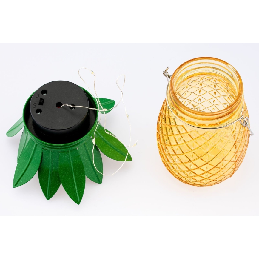 Lampada LED solare JAR LED/1,2V IP44 ananas