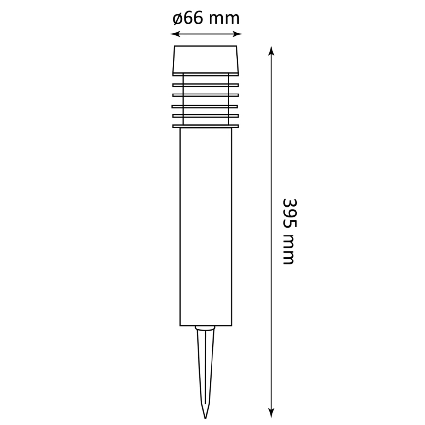 Lampada LED solare MARTIN LED/1,2V IP44