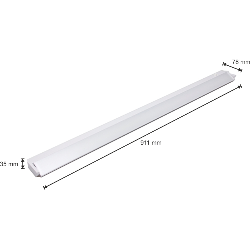 Lampada LED sottopensile LED/15W/230V bianco