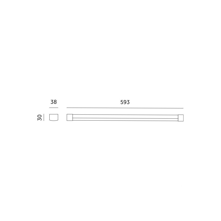 Lampada LED sottopensile per la coltivazione di piante GROWLY LED/9W/230V bianco