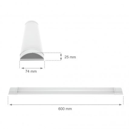 Lampada LED sottopensile VIGA LED/14W/230V 3000K bianca