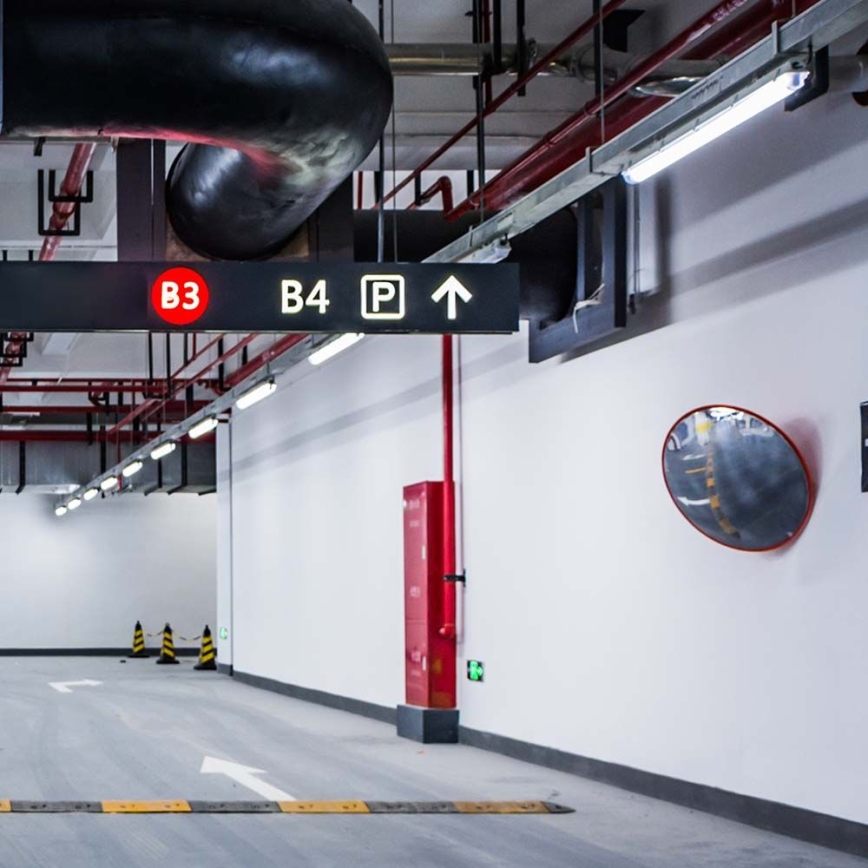 Apparecchio lineare LED tecnico con sensore di movimento e crepuscolare LED/48W/230V IP65 4000K 150 cm