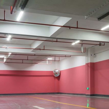 Apparecchio lineare LED tecnico con sensore di movimento e crepuscolare LED/48W/230V IP65 4000K 150 cm