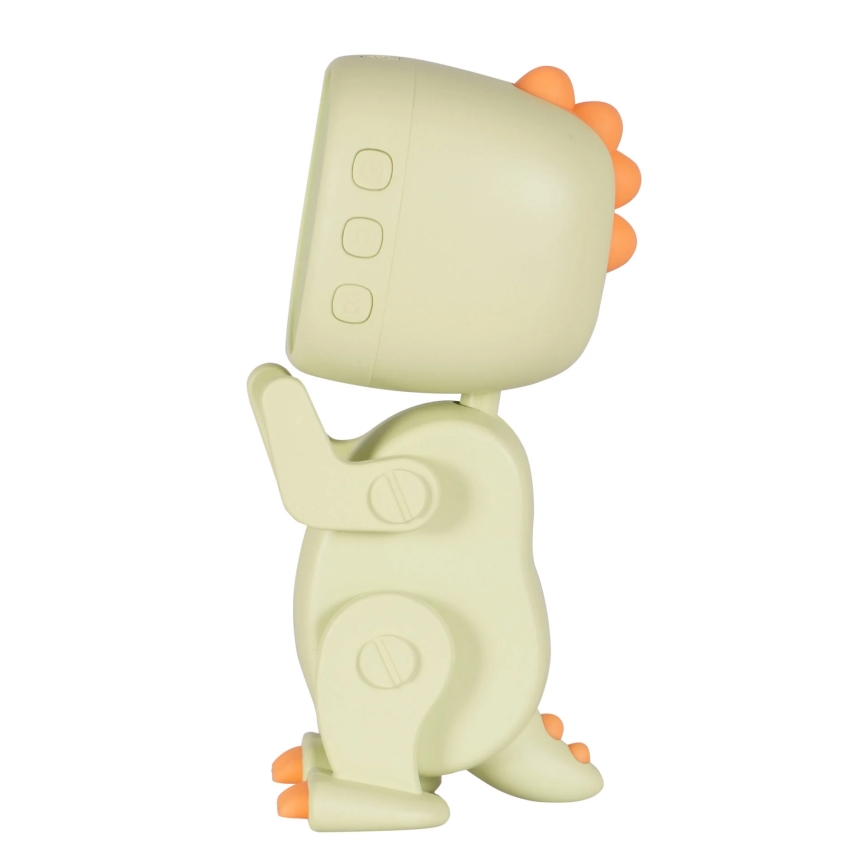 LED RGBW Dimmerabile per bambini notte piccola lampada con sveglia ROBOT LED/1W/5V 1200 mAh