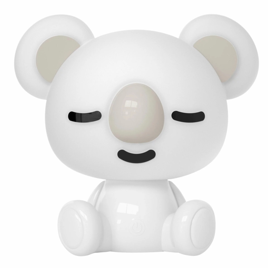 Lampada notturna per bambini a LED RGBW Dimmerabile 2,5W/230V koala bianco