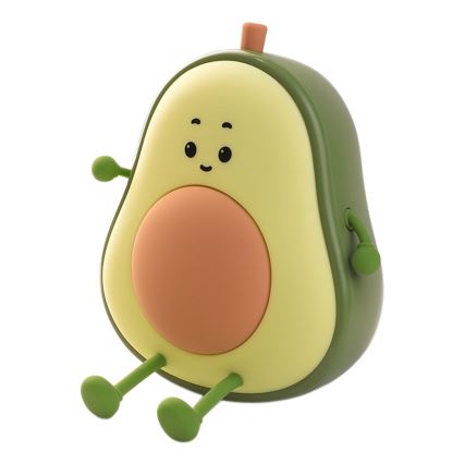 Lampada notturna per bambini AVOCADO ricaricabile, dimmerabile e a sfioramento, LED/1W/5V 1200 mAh