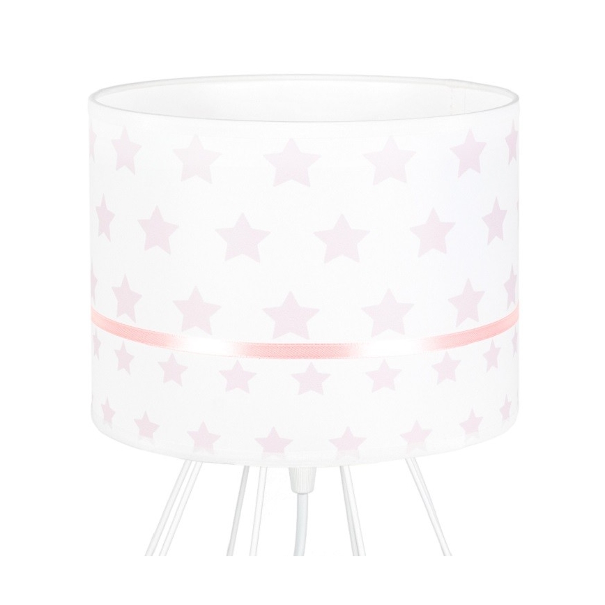 Lampada per bambini PIKKI 1xE27/60W/230V rosa