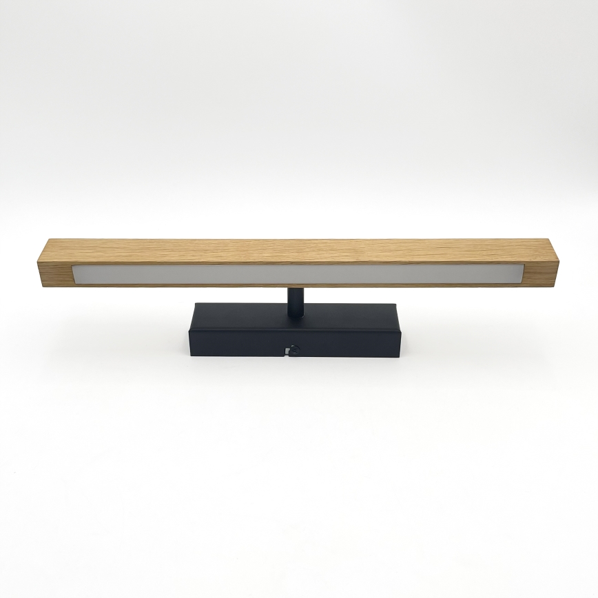 Lampada per quadri LED VERDE LED/5,5W/230V 3000K 46 cm rovere/nero
