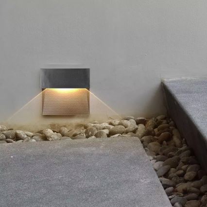 Lampada per scale LED/3W/230V 3000K IP65