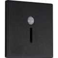 Lampada per scale LED con sensore di movimento e crepuscolare MAGNIK LED/1,7W/230V 2700/3300/3900/4600/5700K nera squadrata
