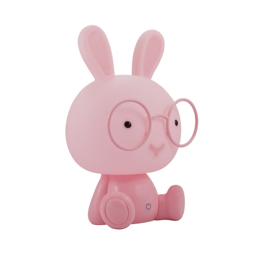 Lampada piccola LED notturna per bambini LED/2,5W CONIGLIO rosa