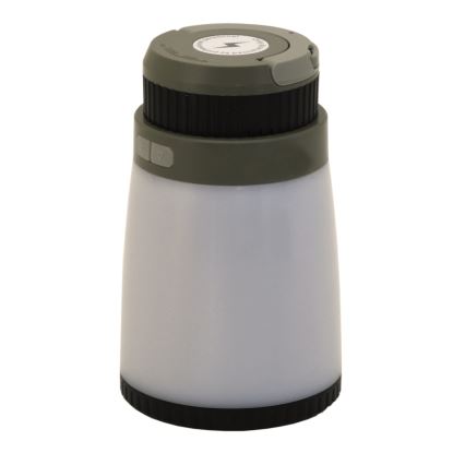 Lampada portatile a LED ricaricabile con trappola per insetti LED/2W/1800mAh/3xAAA IPX4 verde