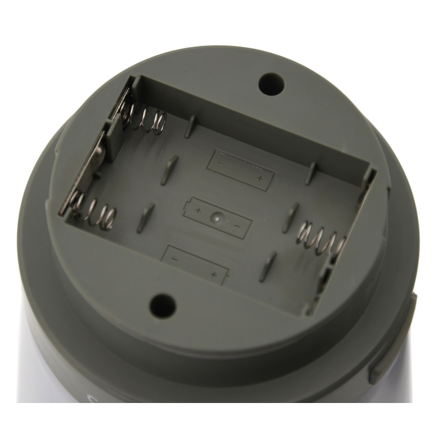 Lampada portatile a LED ricaricabile con trappola per insetti LED/2W/1800mAh/3xAAA IPX4 verde