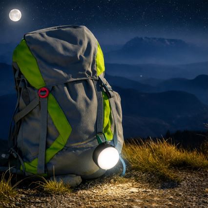 Lampada portatile ricaricabile a LED LUMINA POCKET LED/5V 500 mAh nera