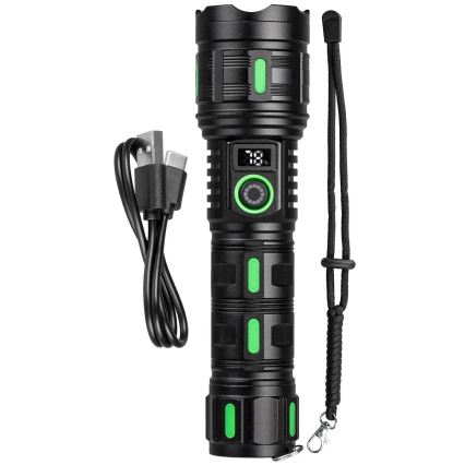 Lanterna ricaricabile dimmerabile a LED con funzione power bank LED/20W/5V IP44 1200 lm 5000 mAh